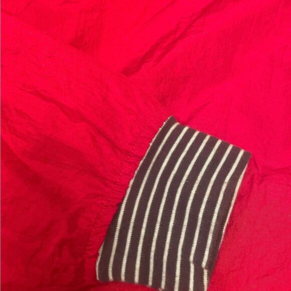 Vintage 90s Esprit red pullover nylon windbreaker size medium - Picture 6 of 16